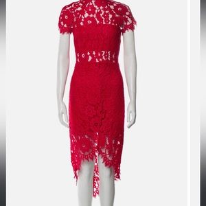 Alexis Red Lace Dress